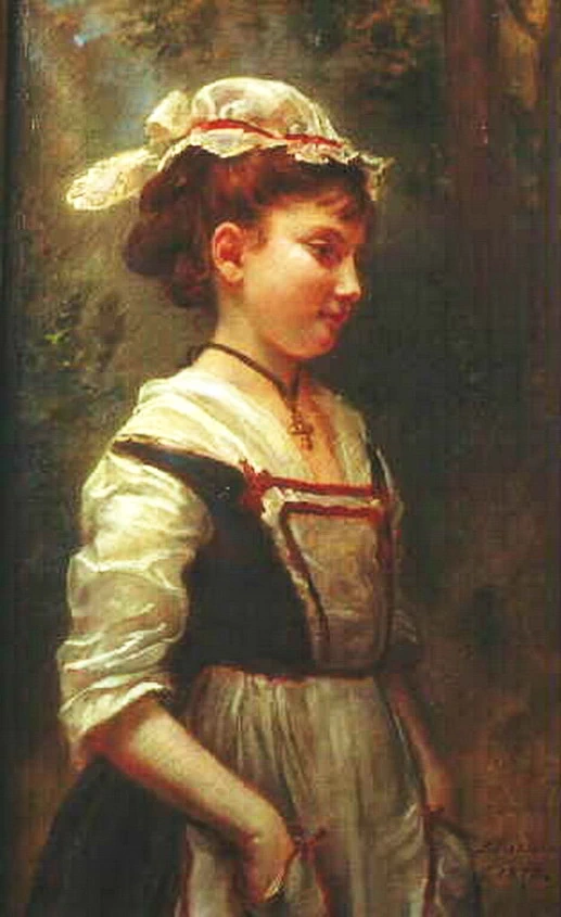 Ritratto di giovane ragazza